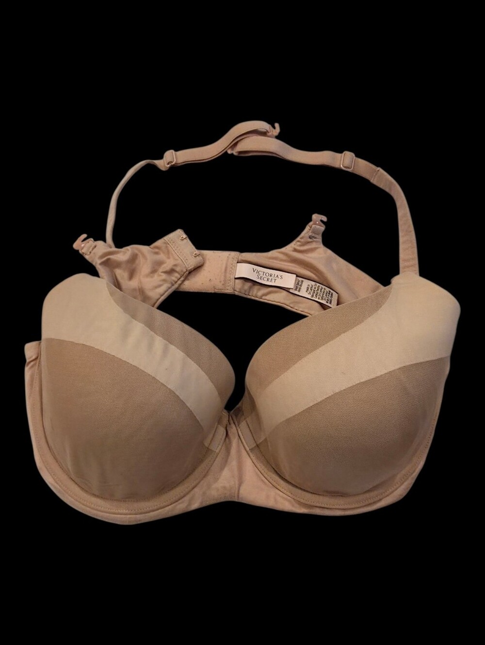 Body By Victoria Beige/Nude Contour Lined Demi Bra
